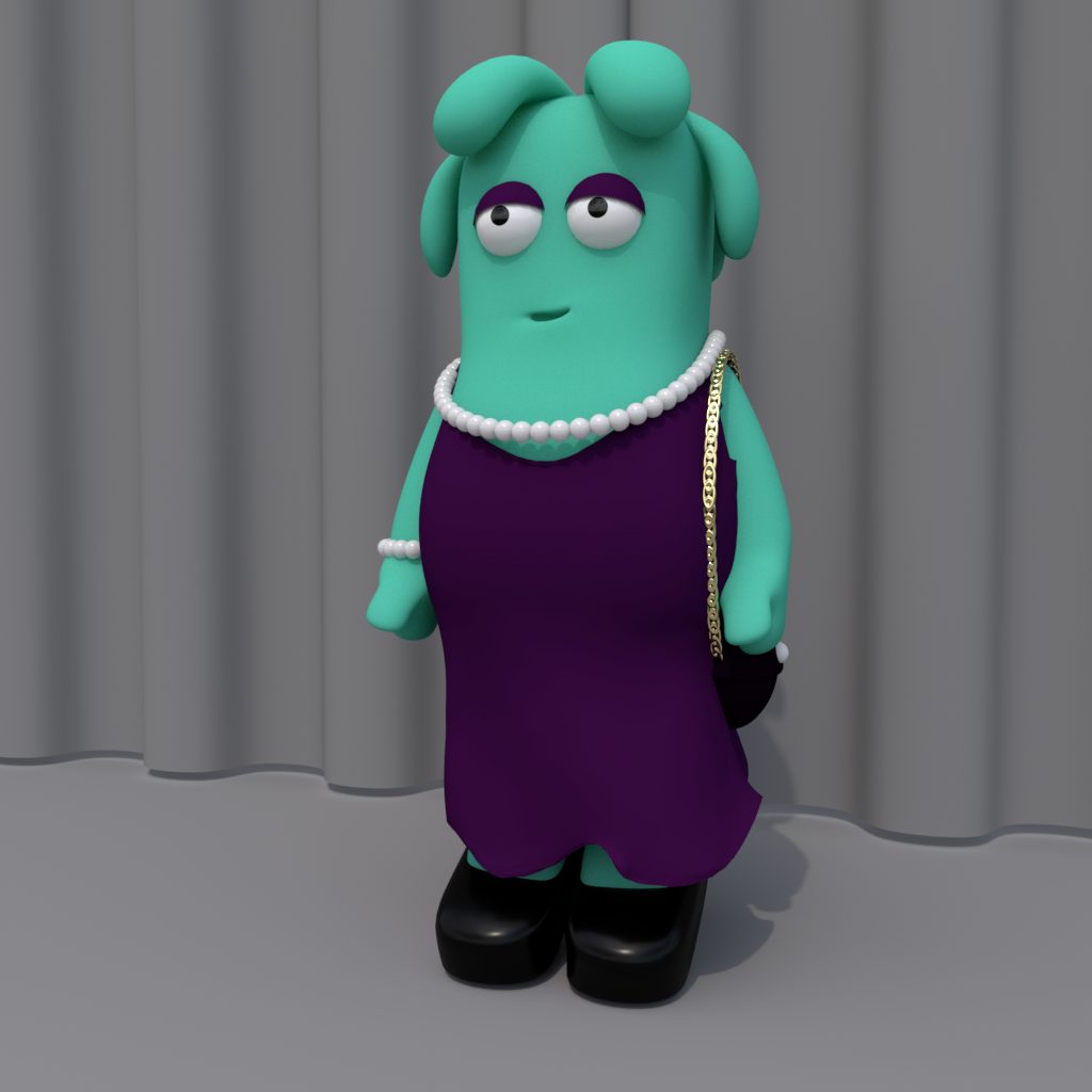 Monster gets glam — personal exploration