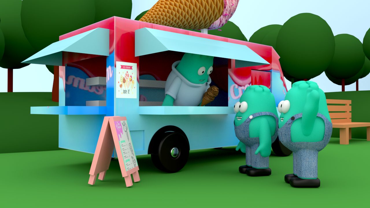 Monster ice cream — personal exploration